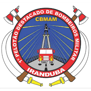 Logo do 1° Pelotão Destacado Bombeiro Militar - 2ª CIBM - Iranduba