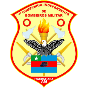 Logo da 1ª Companhia Independente Bombeiro Militar - Itacoatiara